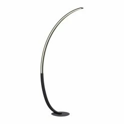 Leuchten Direkt Q-VITO Stehleuchte LED Anthrazit, 1-flammig, Fernbedienung -LED Leuchten Verkäufe leuchten direkt q vito stehleuchte 445 13 6