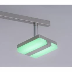 Leuchten Direkt SABI Deckenleuchte LED Nickel-Matt, 6-flammig, Fernbedienung, Farbwechsler -LED Leuchten Verkäufe leuchten direkt sabi deckenleuchte 12086 55 2