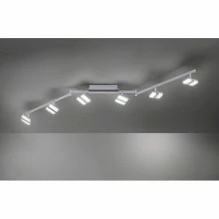 Leuchten Direkt SABI Deckenleuchte LED Nickel-Matt, 6-flammig, Fernbedienung, Farbwechsler -LED Leuchten Verkäufe leuchten direkt sabi deckenleuchte 12086 55 6