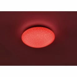 Leuchten Direkt SKYLER Deckenleuchte LED Weiß, Stahl gebürstet, 1-flammig, Fernbedienung, Farbwechsler -LED Leuchten Verkäufe leuchten direkt skyler deckenleuchte 14241 16 3