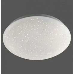 Leuchten Direkt SKYLER Deckenleuchte LED Weiß, Stahl gebürstet, 1-flammig, Fernbedienung, Farbwechsler -LED Leuchten Verkäufe leuchten direkt skyler deckenleuchte 14241 16 5