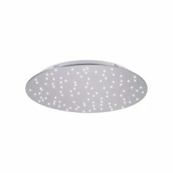 Leuchten Direkt SPARKLE Deckenleuchte LED Nickel-Matt, 1-flammig, Fernbedienung