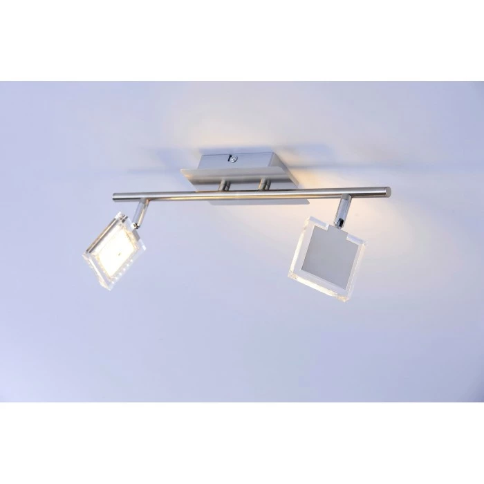 Leuchten Direkt Tony Deckenleuchte LED Nickel-Matt, Chrom, 2-flammig 8 Leuchten Direkt Tony Deckenleuchte LED Nickel-Matt, Chrom, 2-flammig – Bild 8