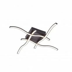 Leuchten Direkt WAVE Deckenleuchte LED Schwarz, 4-flammig -LED Leuchten Verkäufe leuchten direkt wave deckenleuchte 15131 18 3