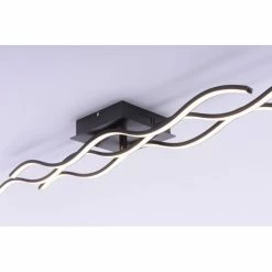 Leuchten Direkt Wave Deckenleuchte LED Schwarz, 3-flammig -LED Leuchten Verkäufe leuchten direkt wave deckenleuchte 15166 18 5