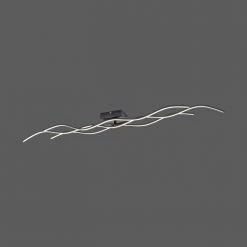 Leuchten Direkt WAVE Deckenleuchte LED Schwarz, 3-flammig -LED Leuchten Verkäufe leuchten direkt wave deckenleuchte 15167 18 6