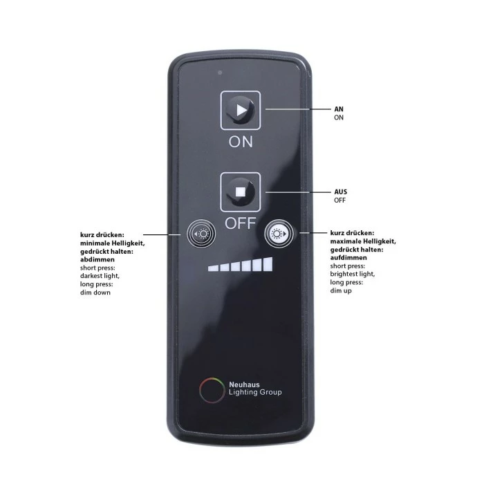 Leuchten Direkt WAVE Stehleuchte LED Schwarz, 3-flammig, Fernbedienung 2 Leuchten Direkt WAVE Stehleuchte LED Schwarz, 3-flammig, Fernbedienung – Bild 2