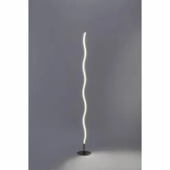 Leuchten Direkt WAVE Stehleuchte LED Edelstahl, 1-flammig -LED Leuchten Verkäufe leuchten direkt wave stehleuchte 15168 55 4