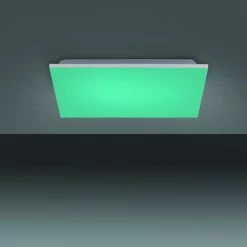 Leuchten Direkt YUKON Deckenleuchte LED Weiß, 1-flammig, Fernbedienung, Farbwechsler -LED Leuchten Verkäufe leuchten direkt yukon deckenleuchte 15620 16 10