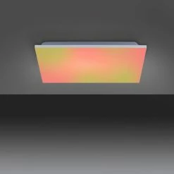 Leuchten Direkt YUKON Deckenleuchte LED Weiß, 1-flammig, Fernbedienung, Farbwechsler -LED Leuchten Verkäufe leuchten direkt yukon deckenleuchte 15620 16 4