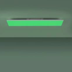 Leuchten Direkt YUKON Deckenleuchte LED Wei&szlig;, 1-flammig, Fernbedienung, Farbwechsler -LED Leuchten Verkäufe leuchten direkt yukon deckenleuchte 15621 16 10