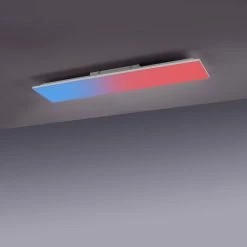 Leuchten Direkt YUKON Deckenleuchte LED Wei&szlig;, 1-flammig, Fernbedienung, Farbwechsler -LED Leuchten Verkäufe leuchten direkt yukon deckenleuchte 15621 16 3