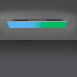 Leuchten Direkt YUKON Deckenleuchte LED Wei&szlig;, 1-flammig, Fernbedienung, Farbwechsler -LED Leuchten Verkäufe leuchten direkt yukon deckenleuchte 15621 16 5