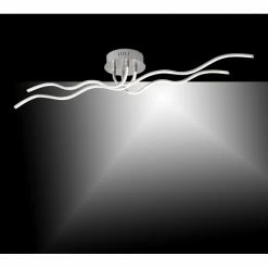 Leuchten Direkt Leuchtendirekt WAVE Deckenleuchte LED Edelstahl, 4-flammig 8 Leuchten Direkt Leuchtendirekt WAVE Deckenleuchte LED Edelstahl, 4-flammig -LED Leuchten Verkäufe leuchtendirekt wave deckenleuchte 15126 55 3