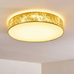 Hofstein Levin Deckenleuchte LED Weiß, 1-flammig, Fernbedienung -LED Leuchten Verkäufe levin deckenleuchte h3168707 do1 12