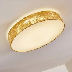 Hofstein Levin Deckenleuchte LED Weiß, 1-flammig, Fernbedienung -LED Leuchten Verkäufe levin deckenleuchte h3168707 do1 19