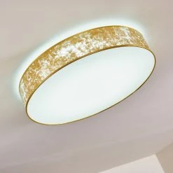 Hofstein Levin Deckenleuchte LED Weiß, 1-flammig, Fernbedienung -LED Leuchten Verkäufe levin deckenleuchte h3168707 do1 21