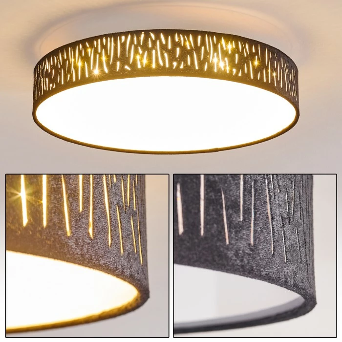 Hofstein Liared Deckenleuchte LED Weiß, 1-flammig 1 Hofstein Liared Deckenleuchte LED Weiß, 1-flammig