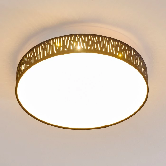 Hofstein Liared Deckenleuchte LED Weiß, 1-flammig 5 Hofstein Liared Deckenleuchte LED Weiß, 1-flammig – Bild 5