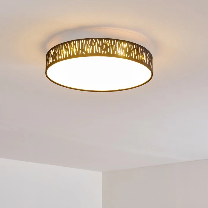 Hofstein Liared Deckenleuchte LED Weiß, 1-flammig 9 Hofstein Liared Deckenleuchte LED Weiß, 1-flammig – Bild 9