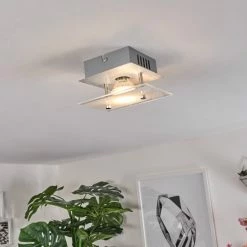 Hofstein Liestal Deckenleuchte LED Nickel-Matt, 1-flammig -LED Leuchten Verkäufe liestal deckenleuchte h3446591 6