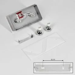 Hofstein Liestal Deckenleuchte LED Nickel-Matt, 2-flammig 15 Hofstein Liestal Deckenleuchte LED Nickel-Matt, 2-flammig -LED Leuchten Verkäufe liestal deckenleuchte h3546123 4