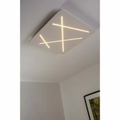 Linea Light Next Deckenleuchte LED Wei&szlig;, 1-flammig -LED Leuchten Verkäufe linea light next deckenleuchte 7441 5