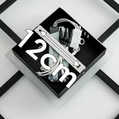 Hofstein Lithgow Deckenleuchte LED Schwarz, 1-flammig -LED Leuchten Verkäufe lithgow deckenleuchte h3313008 21