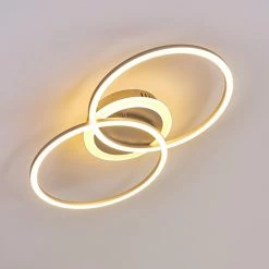 Hofstein Lithgow Deckenleuchte LED Silber, 1-flammig 29 Hofstein Lithgow Deckenleuchte LED Silber, 1-flammig -LED Leuchten Verkäufe lithgow deckenleuchte h3313879 11