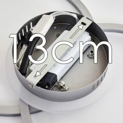 Hofstein Lithgow Deckenleuchte LED Silber, 1-flammig 35 Hofstein Lithgow Deckenleuchte LED Silber, 1-flammig -LED Leuchten Verkäufe lithgow deckenleuchte h3313879 17