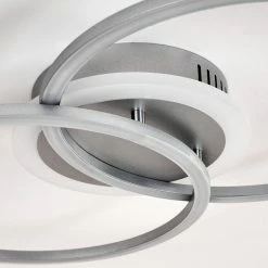 Hofstein Lithgow Deckenleuchte LED Silber, 1-flammig 27 Hofstein Lithgow Deckenleuchte LED Silber, 1-flammig -LED Leuchten Verkäufe lithgow deckenleuchte h3313879 9