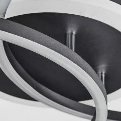 Hofstein Lithgow Deckenleuchte LED Schwarz, 2-flammig, Fernbedienung, Farbwechsler 17 Hofstein Lithgow Deckenleuchte LED Schwarz, 2-flammig, Fernbedienung, Farbwechsler -LED Leuchten Verkäufe lithgow deckenleuchte h3439463 5