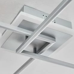 Hofstein Lithgow Deckenleuchte LED Silber, 2-flammig, Fernbedienung, Farbwechsler -LED Leuchten Verkäufe lithgow deckenleuchte h3439470 9