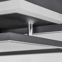 Hofstein Lithgow Deckenleuchte LED Schwarz, 2-flammig, Fernbedienung, Farbwechsler 17 Hofstein Lithgow Deckenleuchte LED Schwarz, 2-flammig, Fernbedienung, Farbwechsler -LED Leuchten Verkäufe lithgow deckenleuchte h3439487 5