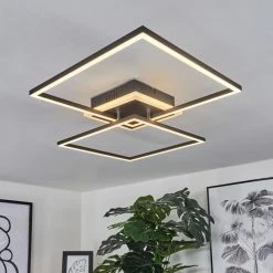 Hofstein Lithgow Deckenleuchte LED Schwarz, 2-flammig, Fernbedienung, Farbwechsler 18 Hofstein Lithgow Deckenleuchte LED Schwarz, 2-flammig, Fernbedienung, Farbwechsler -LED Leuchten Verkäufe lithgow deckenleuchte h3439487 6