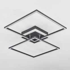 Hofstein Lithgow Deckenleuchte LED Schwarz, 2-flammig, Fernbedienung, Farbwechsler 19 Hofstein Lithgow Deckenleuchte LED Schwarz, 2-flammig, Fernbedienung, Farbwechsler -LED Leuchten Verkäufe lithgow deckenleuchte h3439487 7