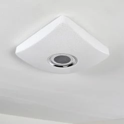 Hofstein Lovisa Deckenleuchte LED Chrom, Weiß, 1-flammig, Fernbedienung, Farbwechsler 48 Hofstein Lovisa Deckenleuchte LED Chrom, Weiß, 1-flammig, Fernbedienung, Farbwechsler -LED Leuchten Verkäufe lovisa deckenleuchte h3271735 do2 21