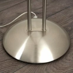 Hofstein Lucca Deckenfluter LED Edelstahl, 2-flammig -LED Leuchten Verkäufe lucca deckenfluter 5804bs 20