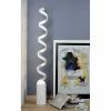 Luce Design HELIX Stehlampe LED Silber, Weiß, 1-flammig