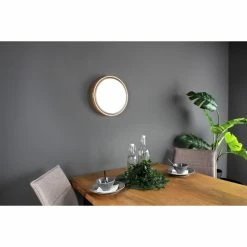 Luce Design SOLSTAR Wandleuchte LED Schwarz, Naturfarben, 1-flammig -LED Leuchten Verkäufe luce design solstar wandleuchte 9070 s wo 11