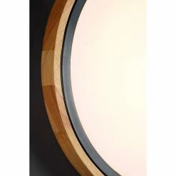 Luce Design SOLSTAR Wandleuchte LED Schwarz, Naturfarben, 1-flammig -LED Leuchten Verkäufe luce design solstar wandleuchte 9070 s wo 17