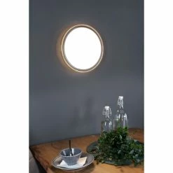 Luce Design SOLSTAR Wandleuchte LED Schwarz, Naturfarben, 1-flammig -LED Leuchten Verkäufe luce design solstar wandleuchte 9070 s wo 2