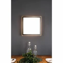 Luce Design SOLSTAR Wandleuchte LED Schwarz, Naturfarben, 1-flammig -LED Leuchten Verkäufe luce design solstar wandleuchte 9080 l wo 10