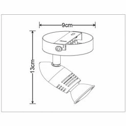 Lucide CARO Spot LED Wei&szlig;, 1-flammig -LED Leuchten Verkäufe lucide caro spot 13955 05 31 2