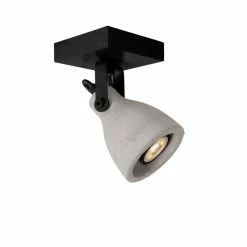 Lucide CONCRI-LED Deckenstrahler Schwarz, 1-flammig -LED Leuchten Verkäufe lucide concri led deckenstrahler 05910 05 30 2