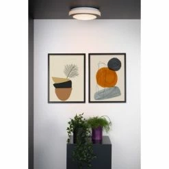 Lucide DIMY Deckenleuchte LED Schwarz, Wei&szlig;, 1-flammig -LED Leuchten Verkäufe lucide dimy deckenleuchte 79179 12 30 2