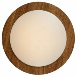 Lucide DIMY Deckenleuchte LED Holz dunkel, 1-flammig -LED Leuchten Verkäufe lucide dimy deckenleuchte 79179 12 70 3