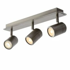 Lucide LENNERT Deckenleuchte LED Chrom, 3-flammig -LED Leuchten Verkäufe lucide lennert deckenleuchte 26957 15 12 5