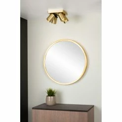 Lucide NIGEL Deckenleuchte LED Messing, Gold, 4-flammig