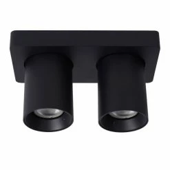 Lucide NIGEL Deckenstrahler LED Schwarz, 2-flammig -LED Leuchten Verkäufe lucide nigel deckenstrahler 09929 10 30 6